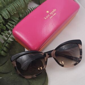 Kate Spade Black and Brown Sunglasses